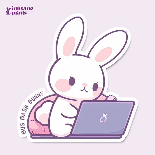Bug Bash Bunny Sticker