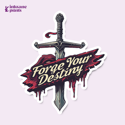 Forge Your Destiny Sticker