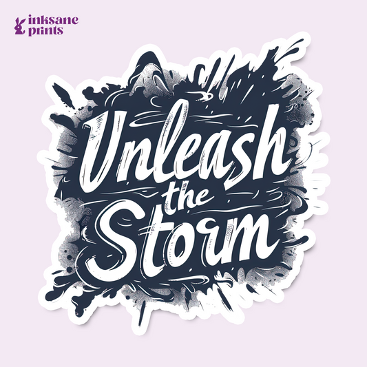 Unleash the Storm Sticker
