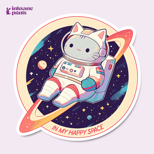 In My Happy Space Sticker