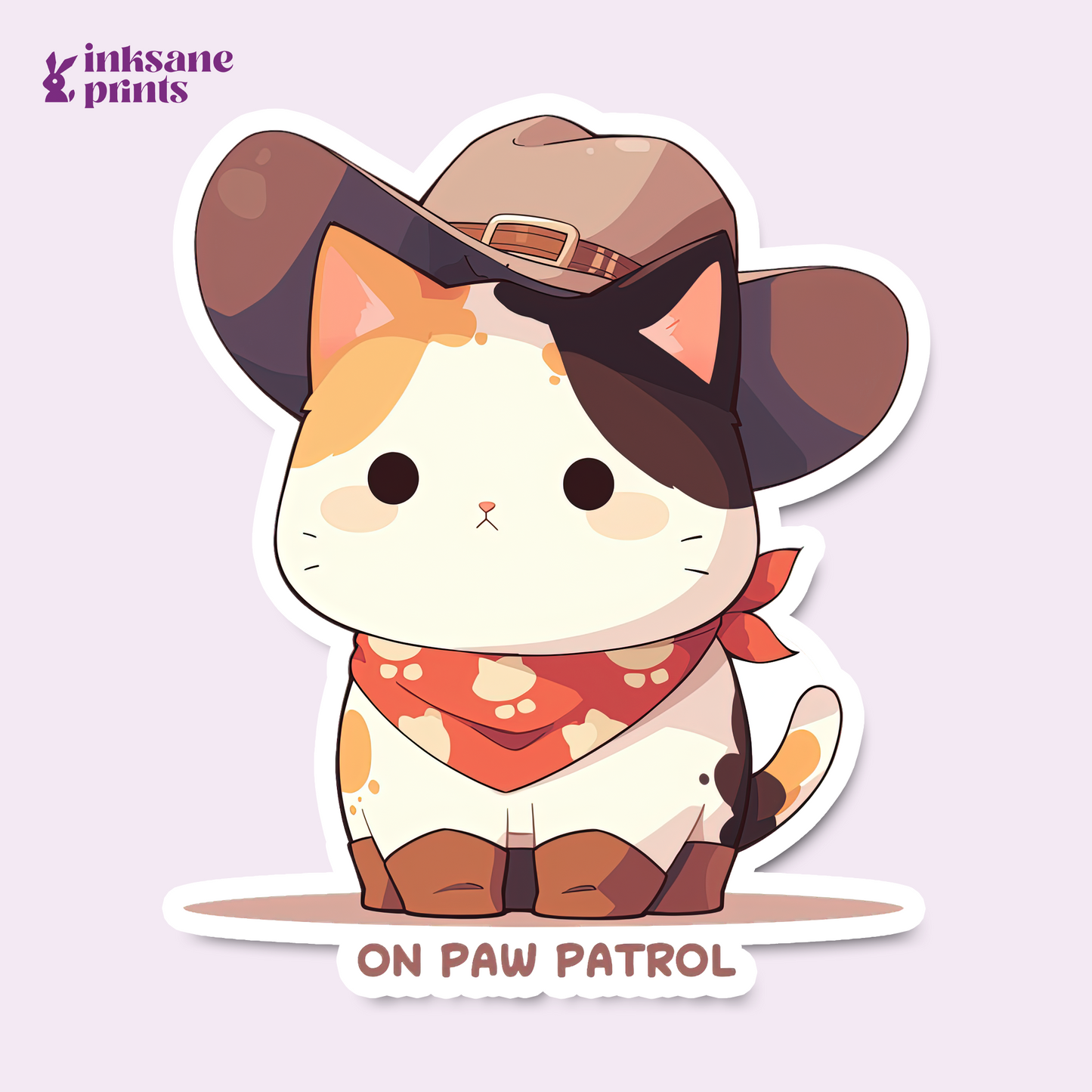 On Paw Patrol Sticker