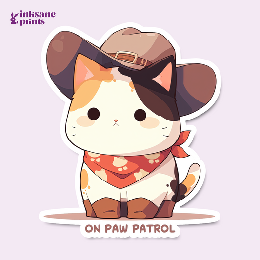 On Paw Patrol Sticker