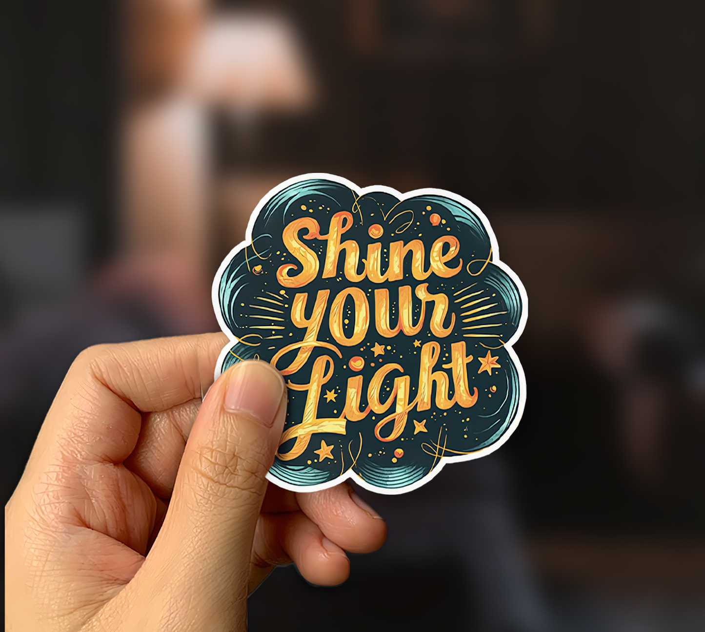 Shine Your Light Sticker