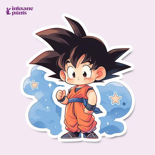 Kid Goku Sticker