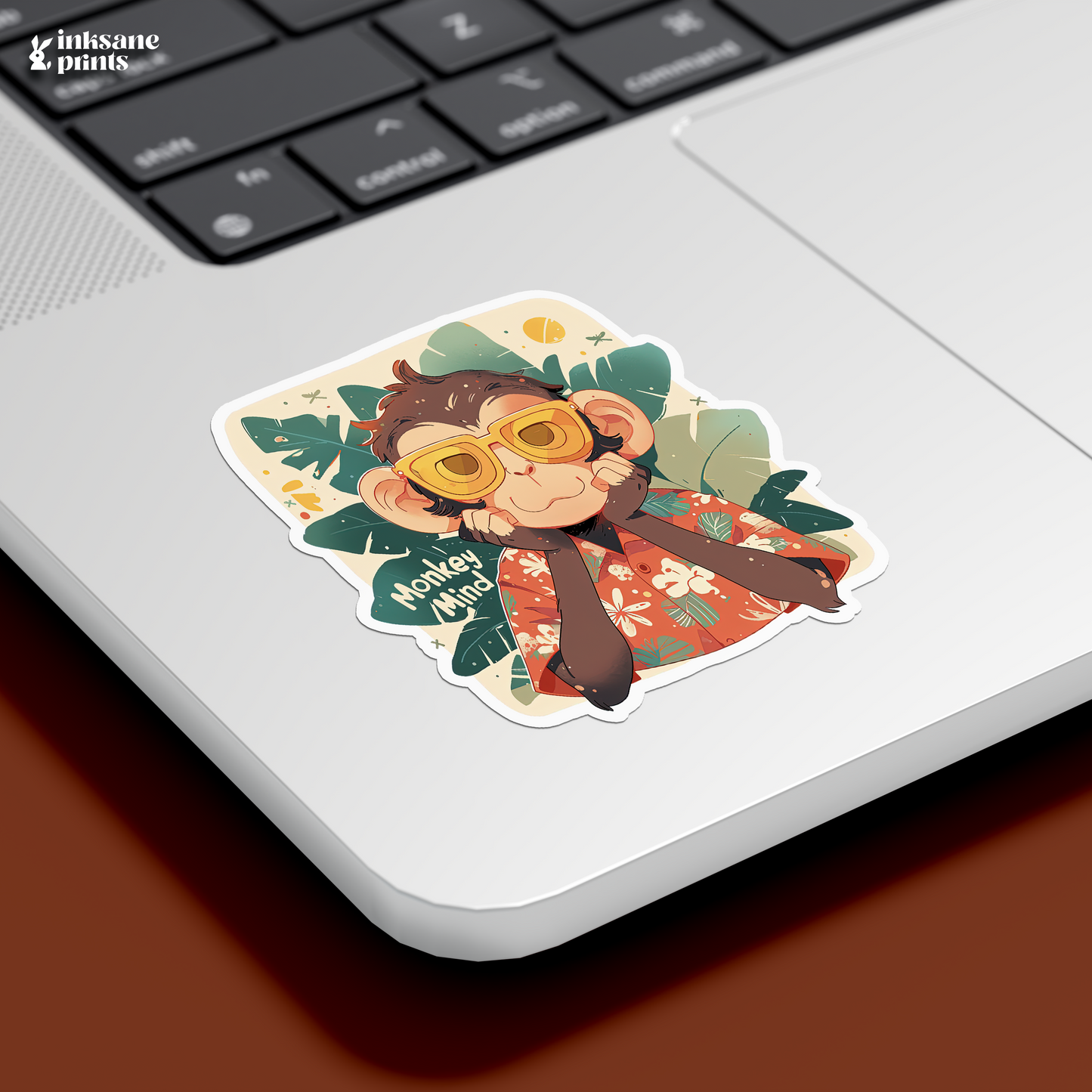 Monkey Mind Sticker