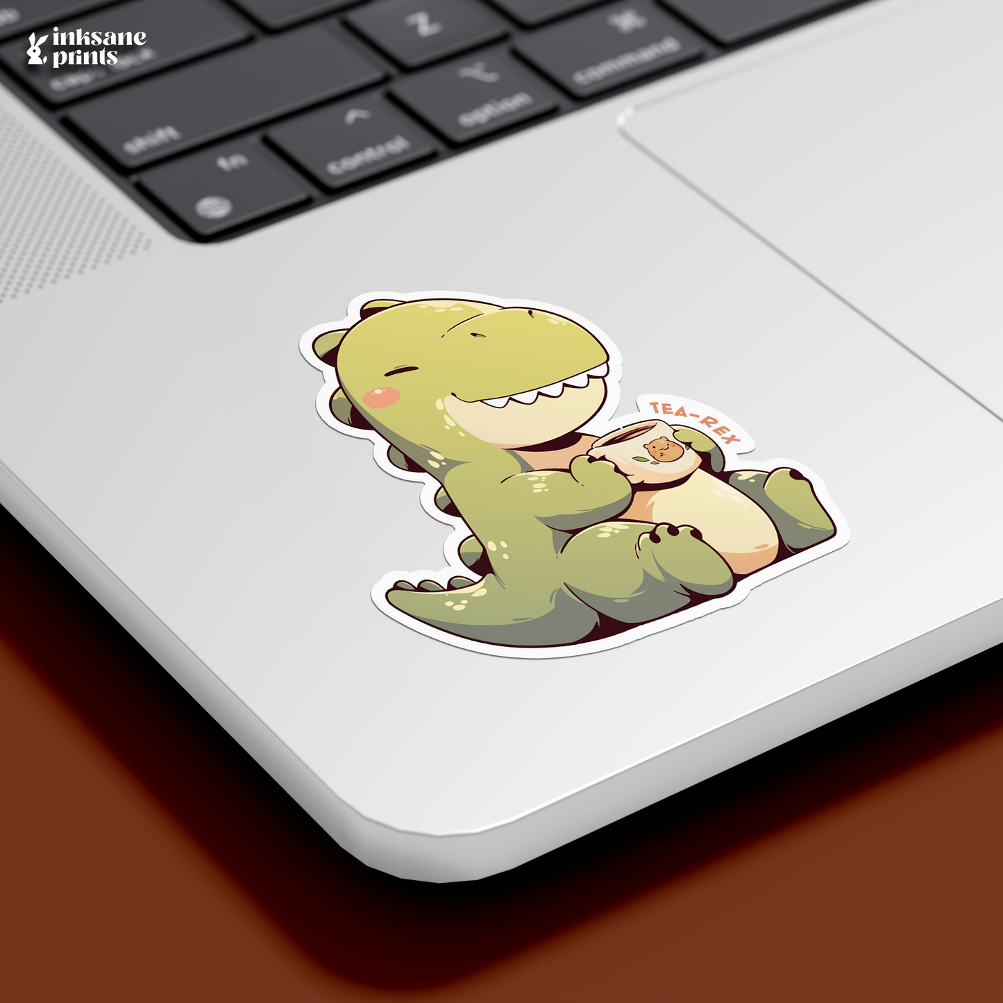 Tea-Rex Sticker