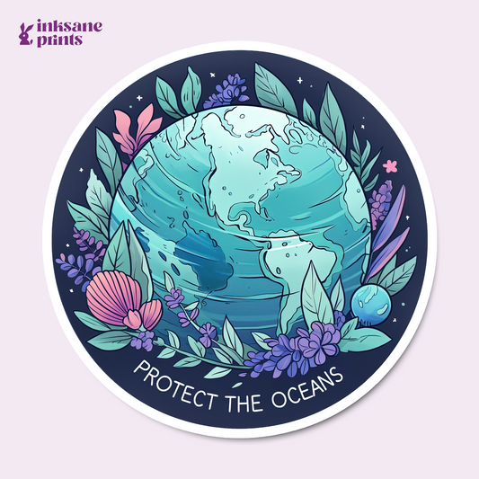 Protect The Oceans Sticker