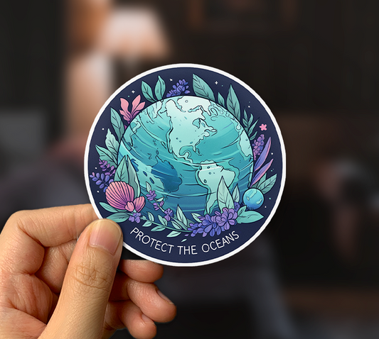 Protect The Oceans Sticker