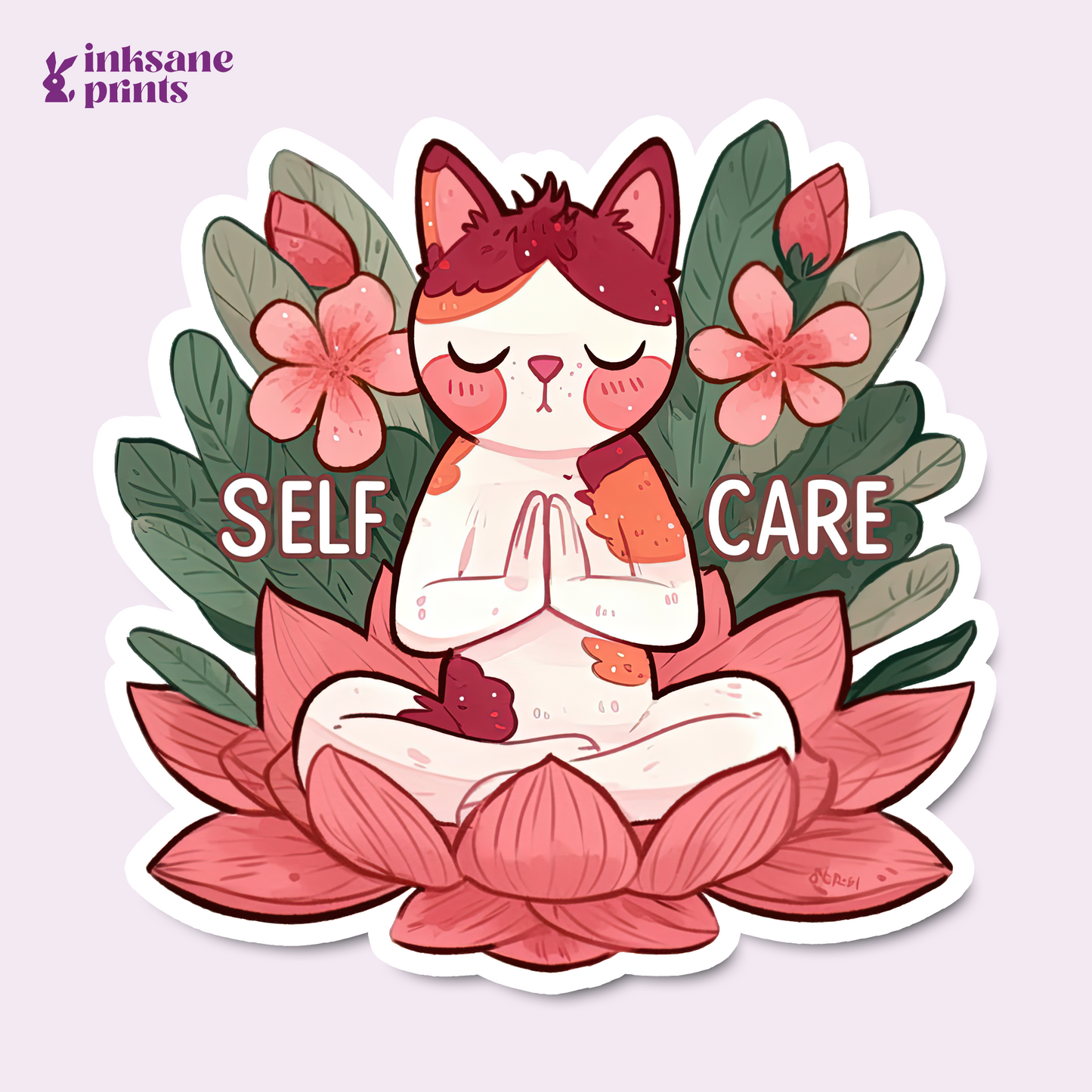 Self Care Sticker