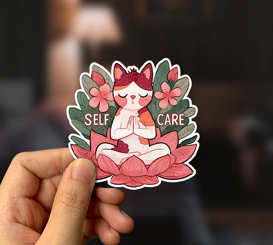 Self Care Sticker