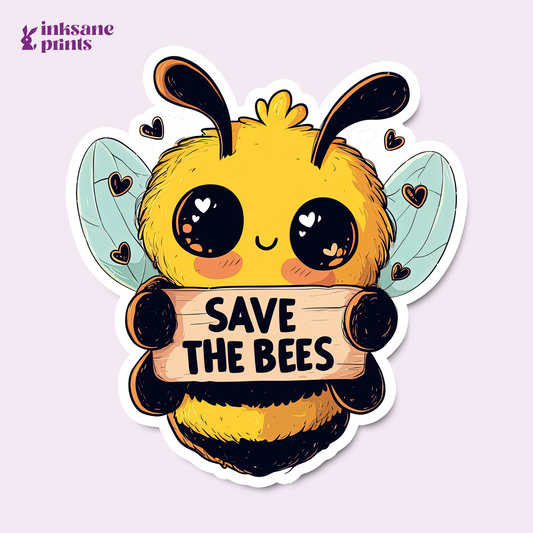 Save The Bees Sticker