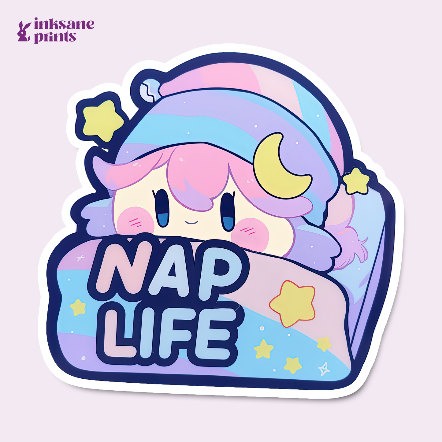 Nap Life Sticker