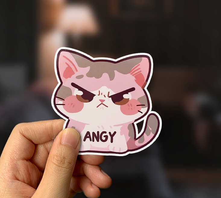 Angy Sticker