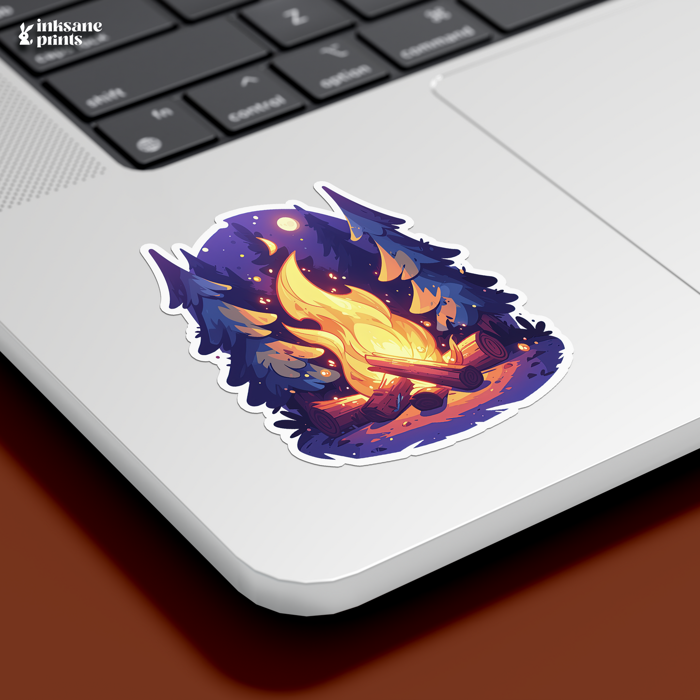 Campfire Sticker