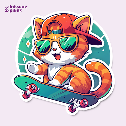 Skateboard Catto Sticker