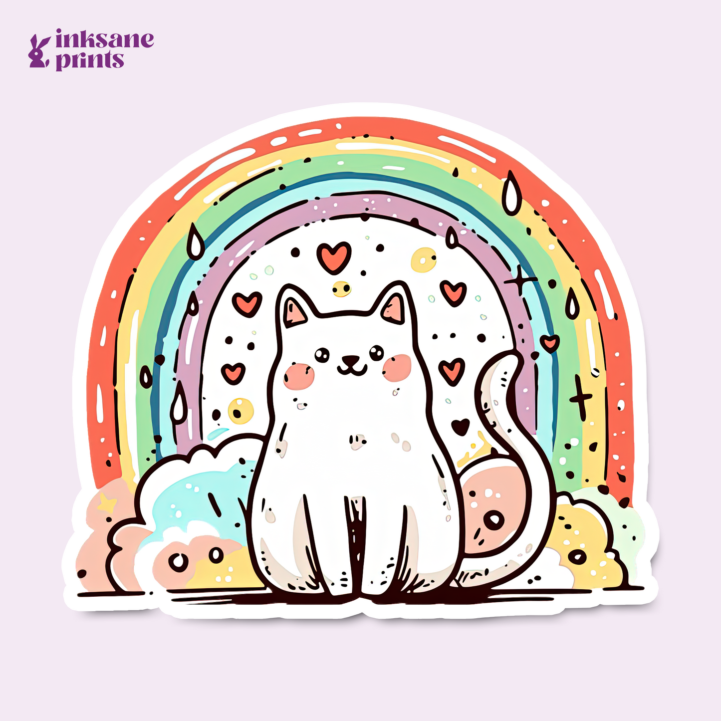 Rainbow Catto Sticker