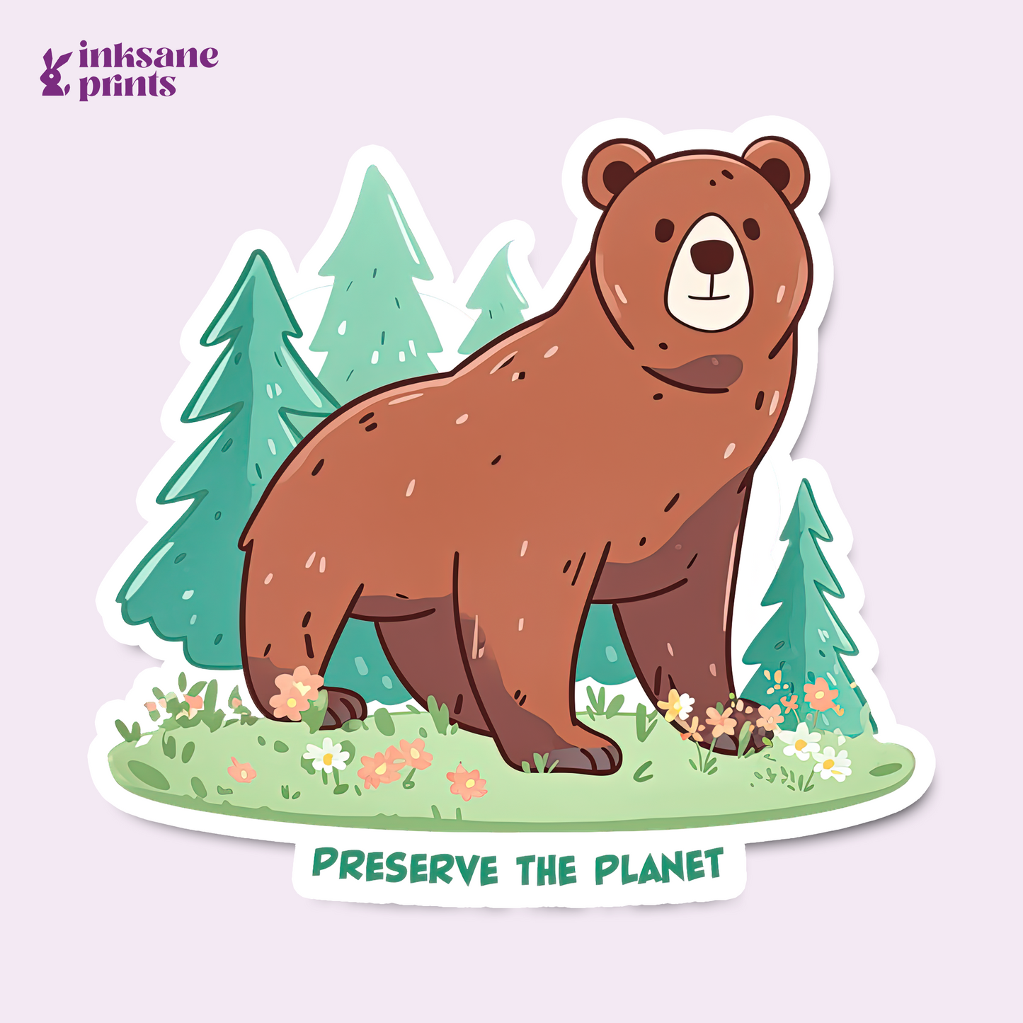 Preserve The Planet Sticker
