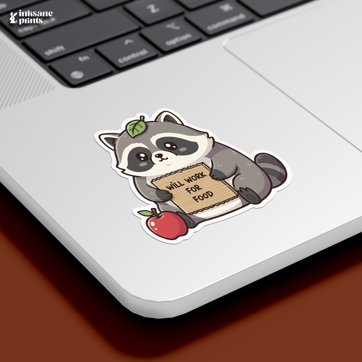 Will Work For Food Sticker