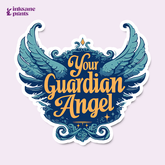 Your Guardian Angel Sticker