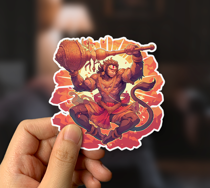 Hanuman Sticker