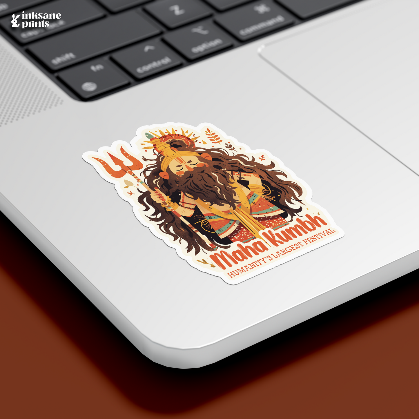 Maha Kumbh Sadhu Sticker