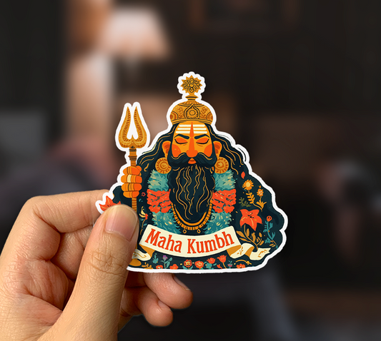 Maha Kumbh Sadhu Sticker