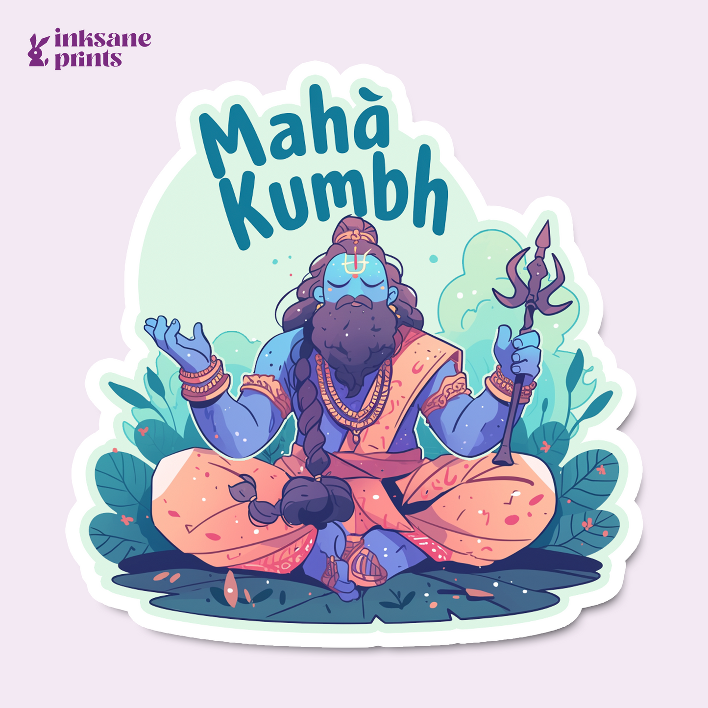 Maha Kumbh Sadhu Sticker