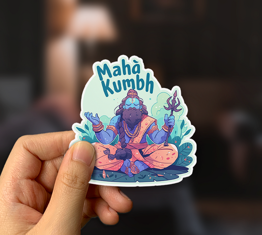 Maha Kumbh Sadhu Sticker