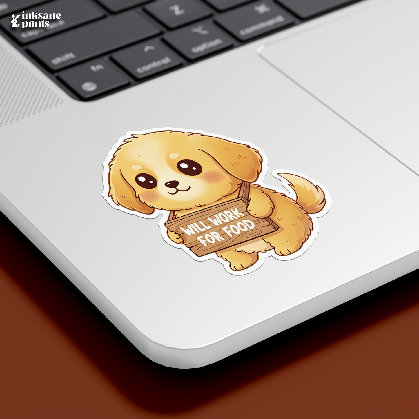 Will Work For Food Sticker