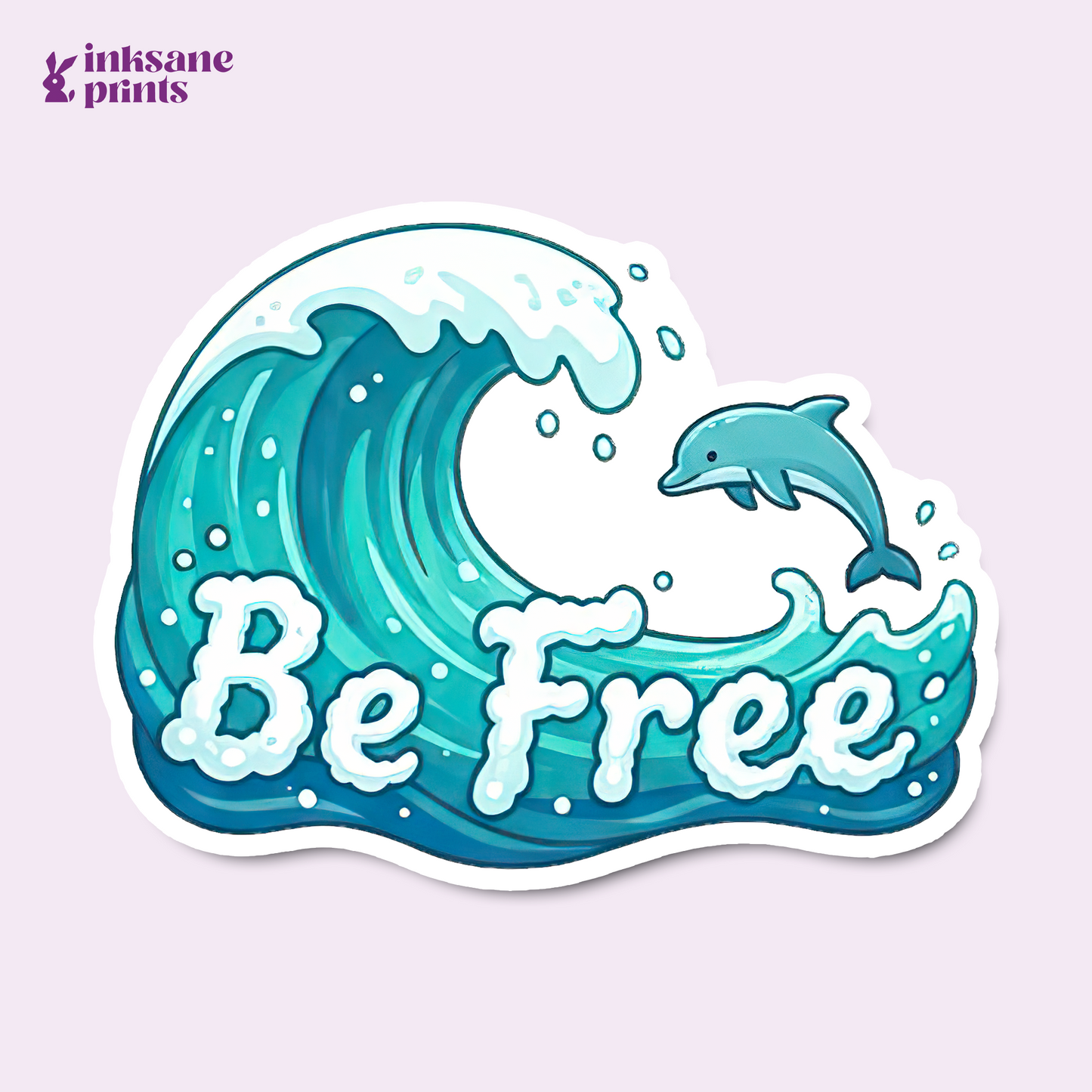 Be Free Sticker