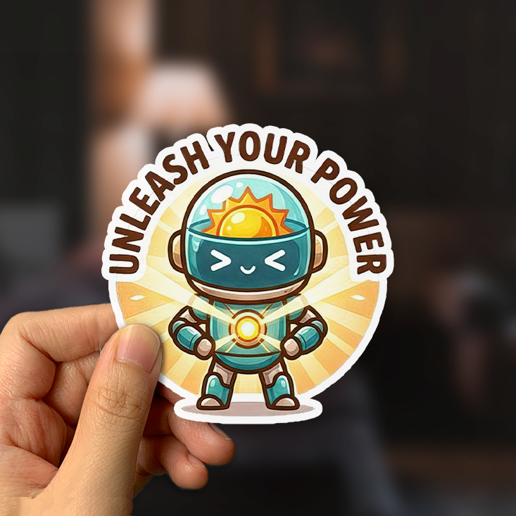 Unleash Your Power Sticker