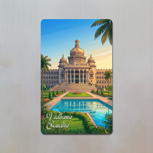 Vidhana Soudha Fridge Magnet