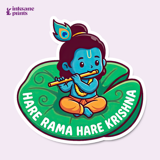 Hare Rama Hare Krishna Sticker