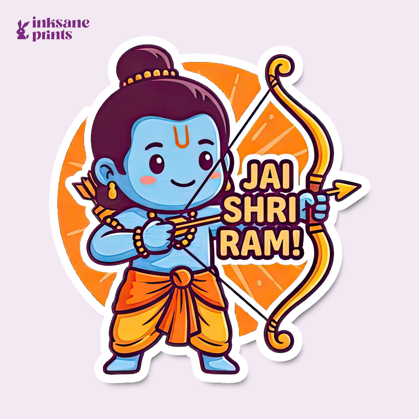Jai Shree Ram Sticker