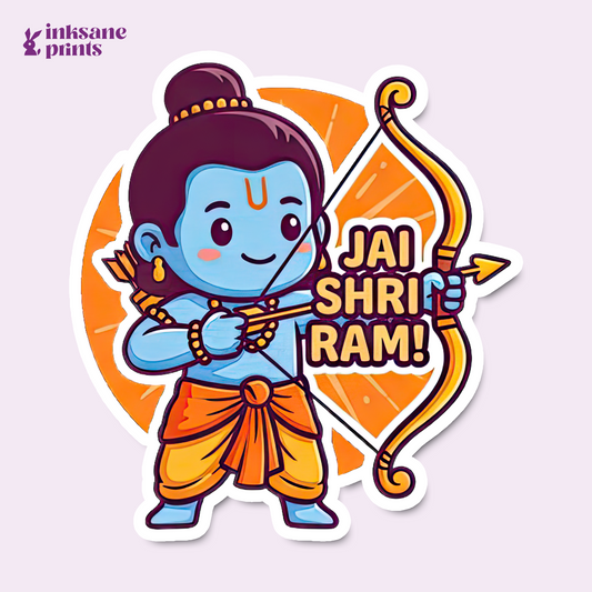 Jai Shree Ram Sticker