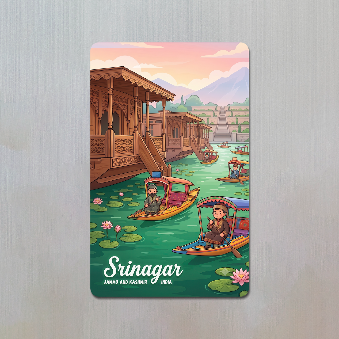 Srinagar Fridge Magnet