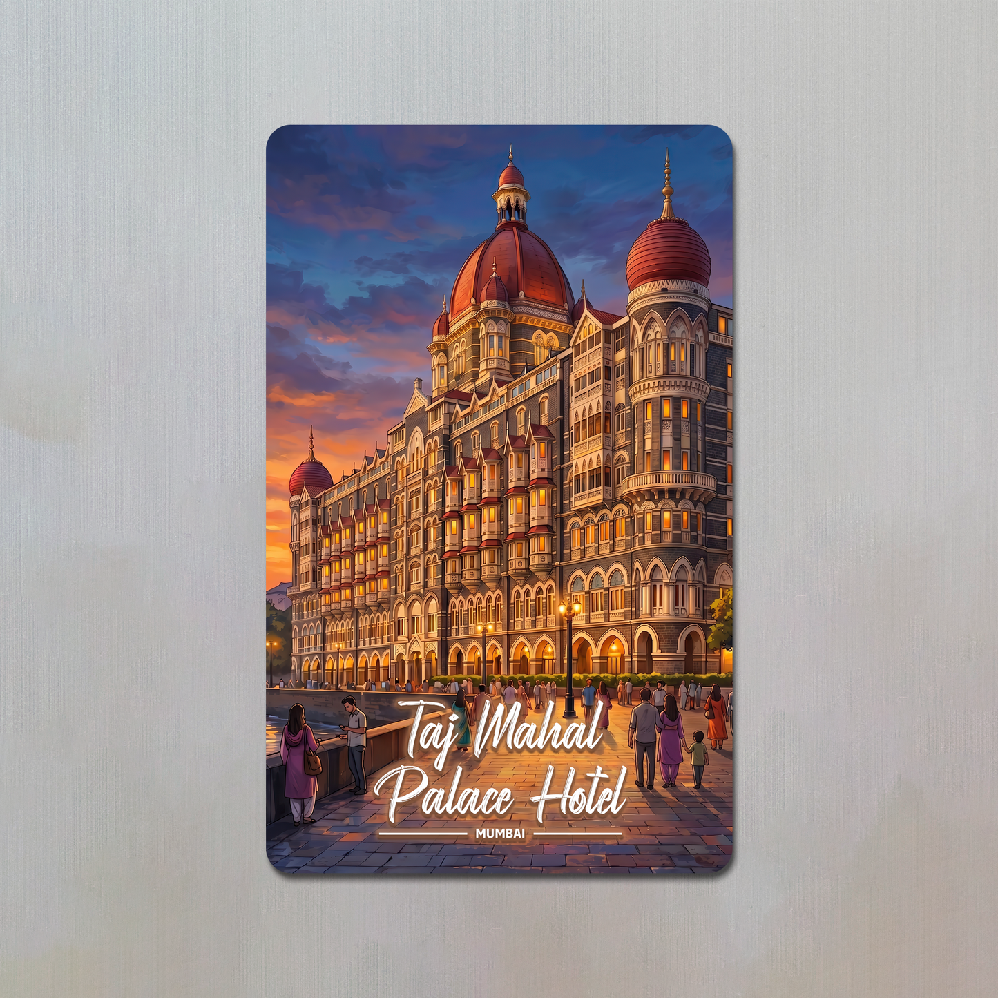 Taj Mahal Palace Hotel Mumbai Fridge Magnet