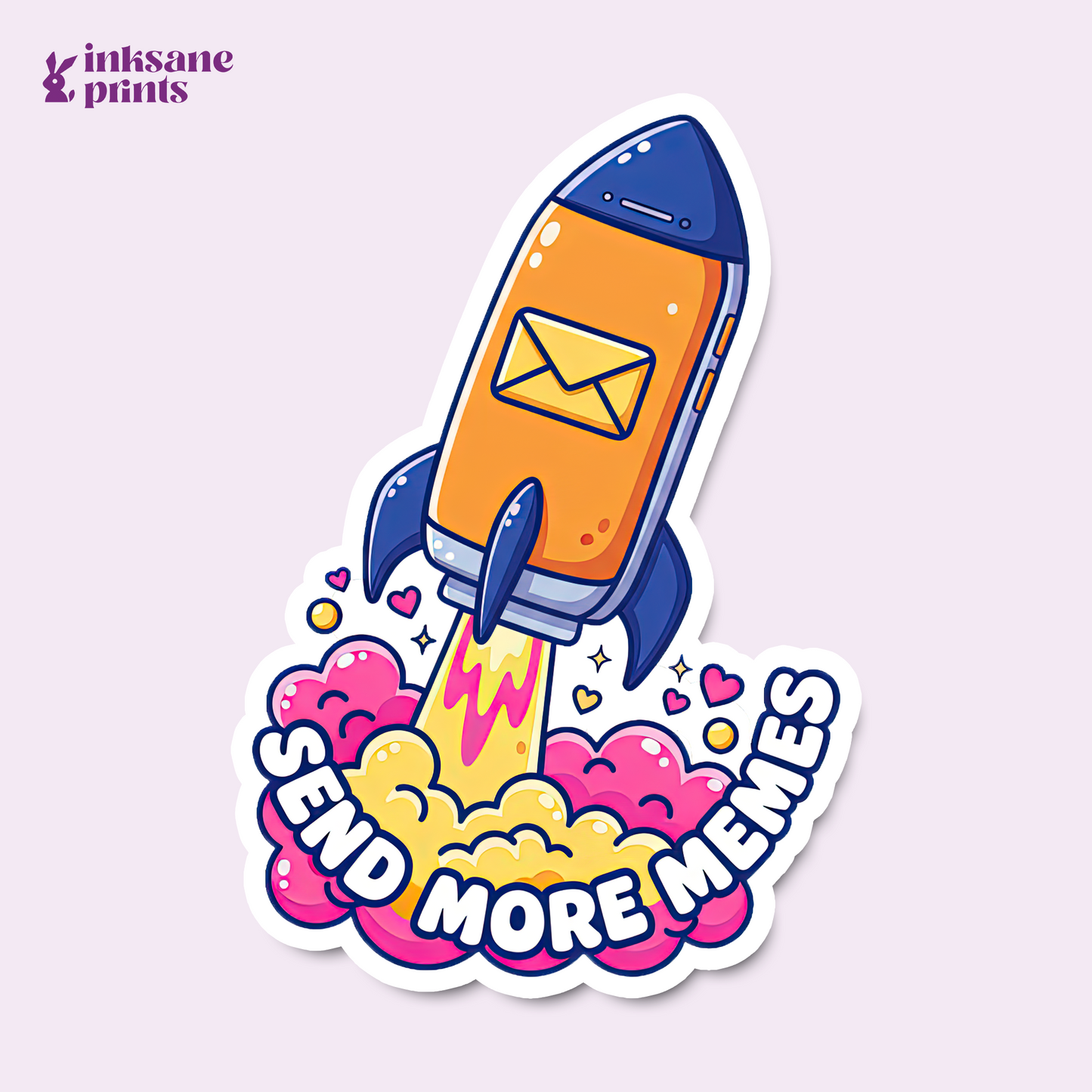 Send More Memes Sticker