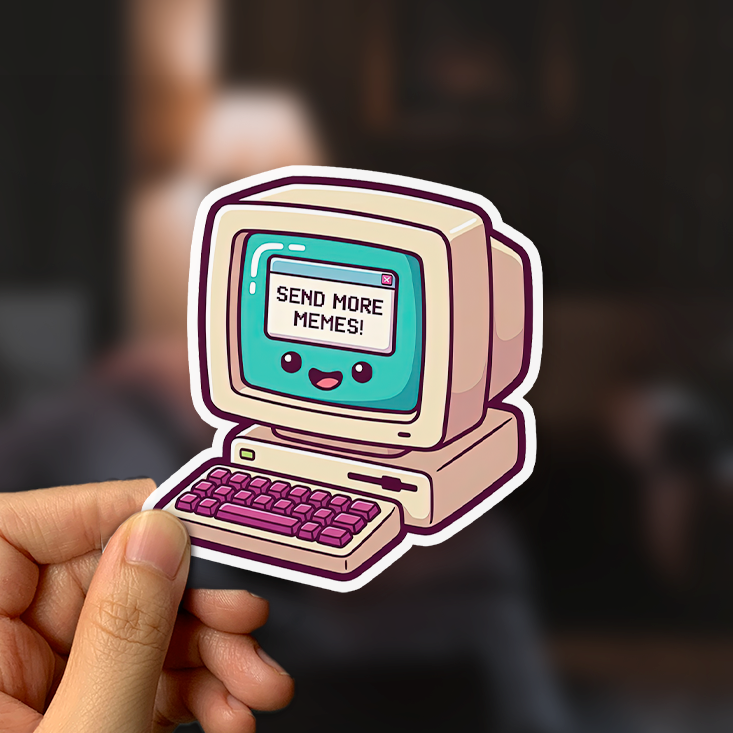 Send More Memes Sticker