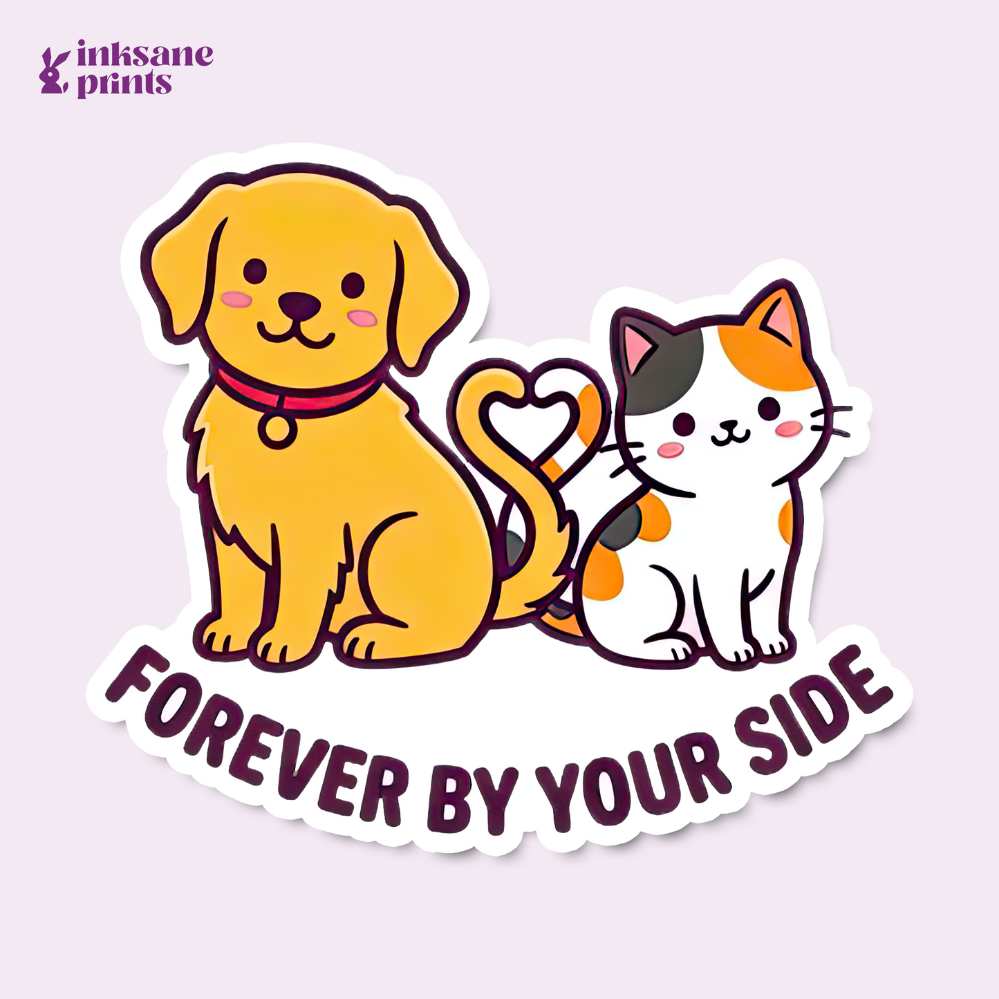 Forever By Your Side Sticker