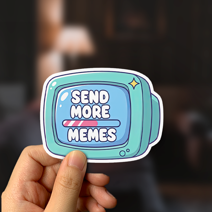 Send More Memes Sticker