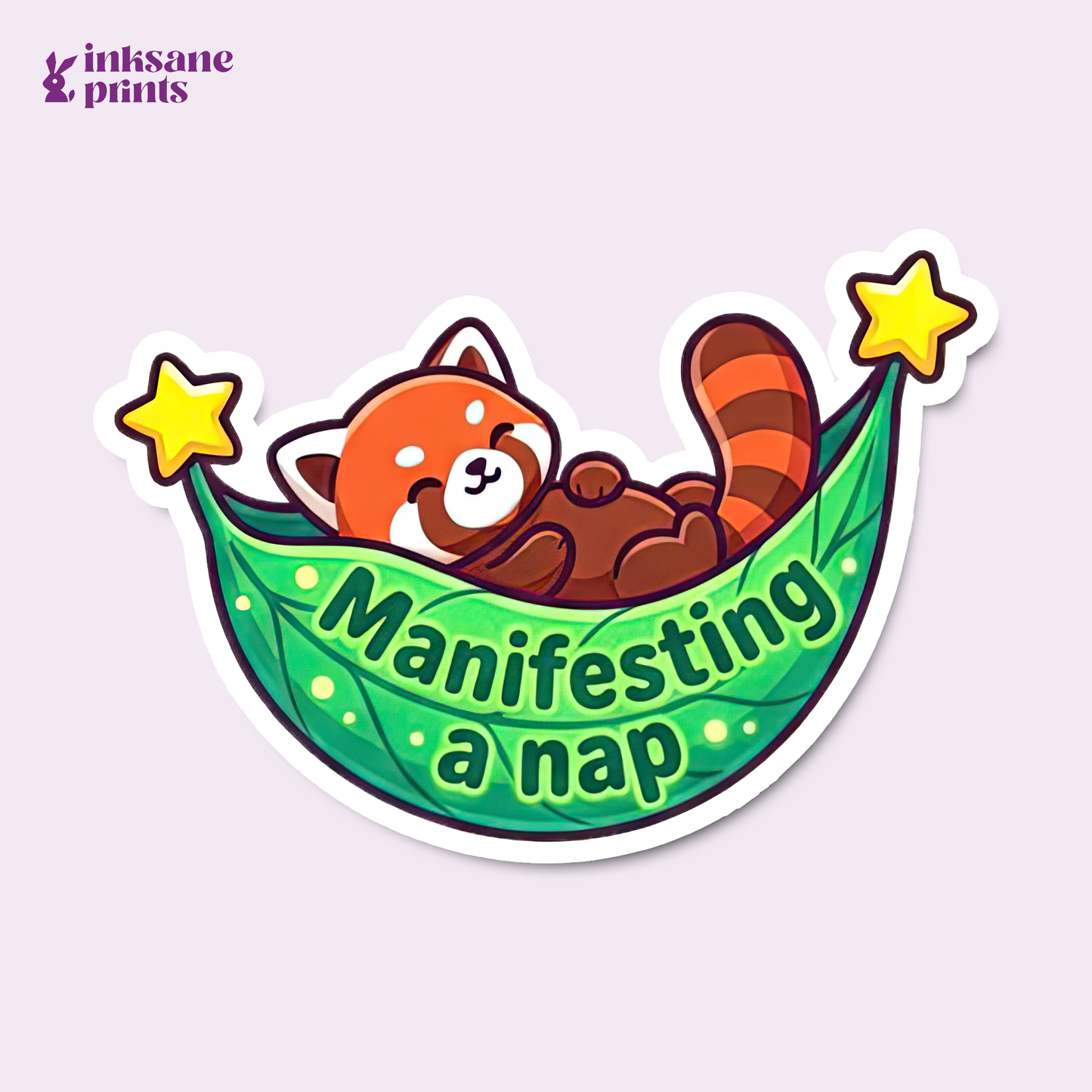 Manifesting a Nap Sticker
