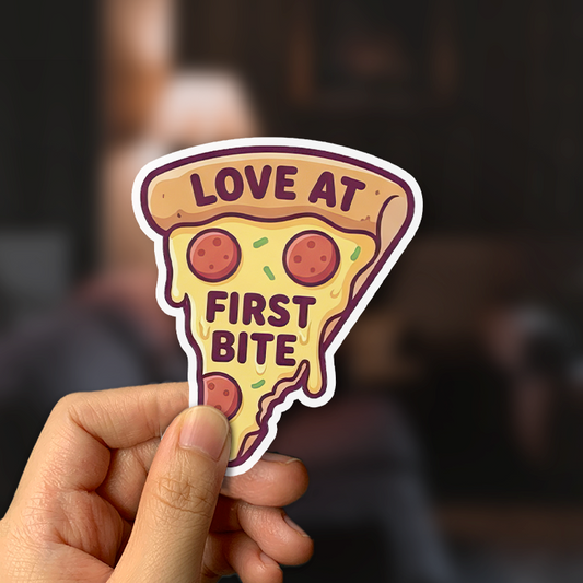 Love At First Bite Sticker