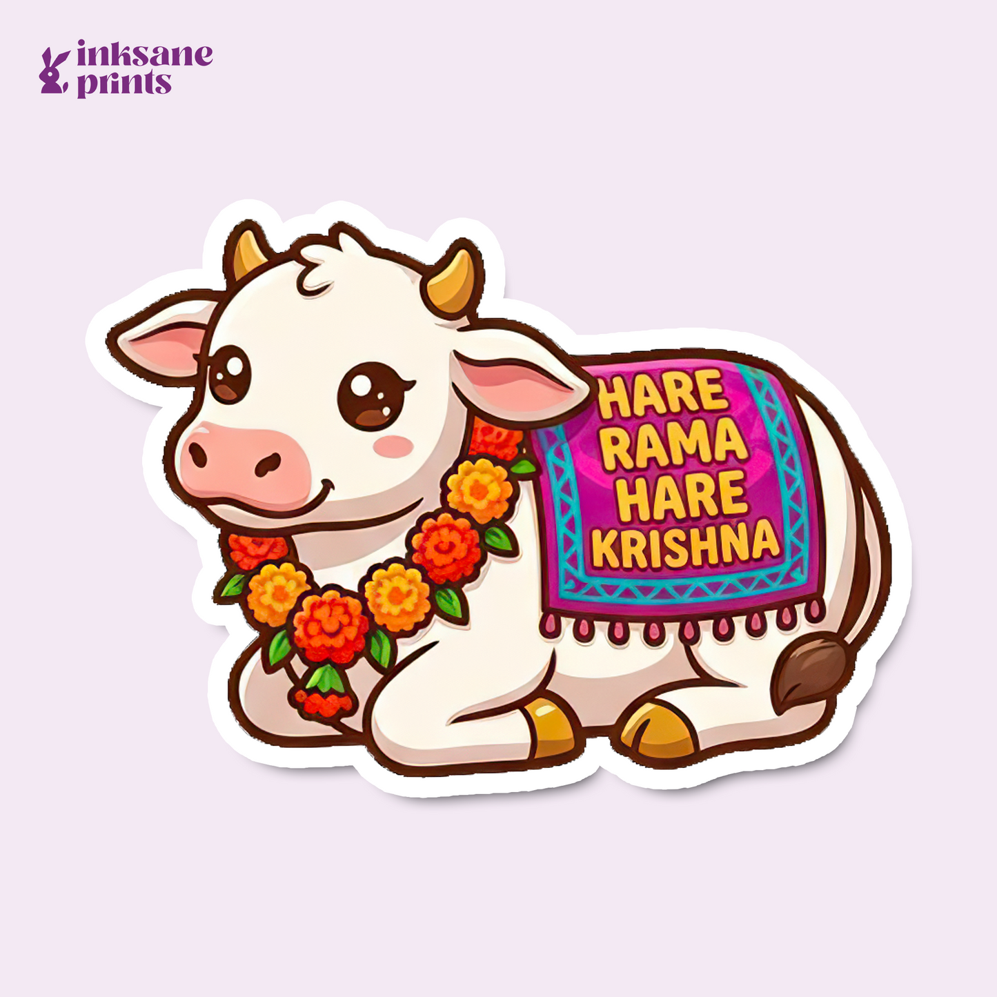 Hare Rama Hare Krishna Sticker