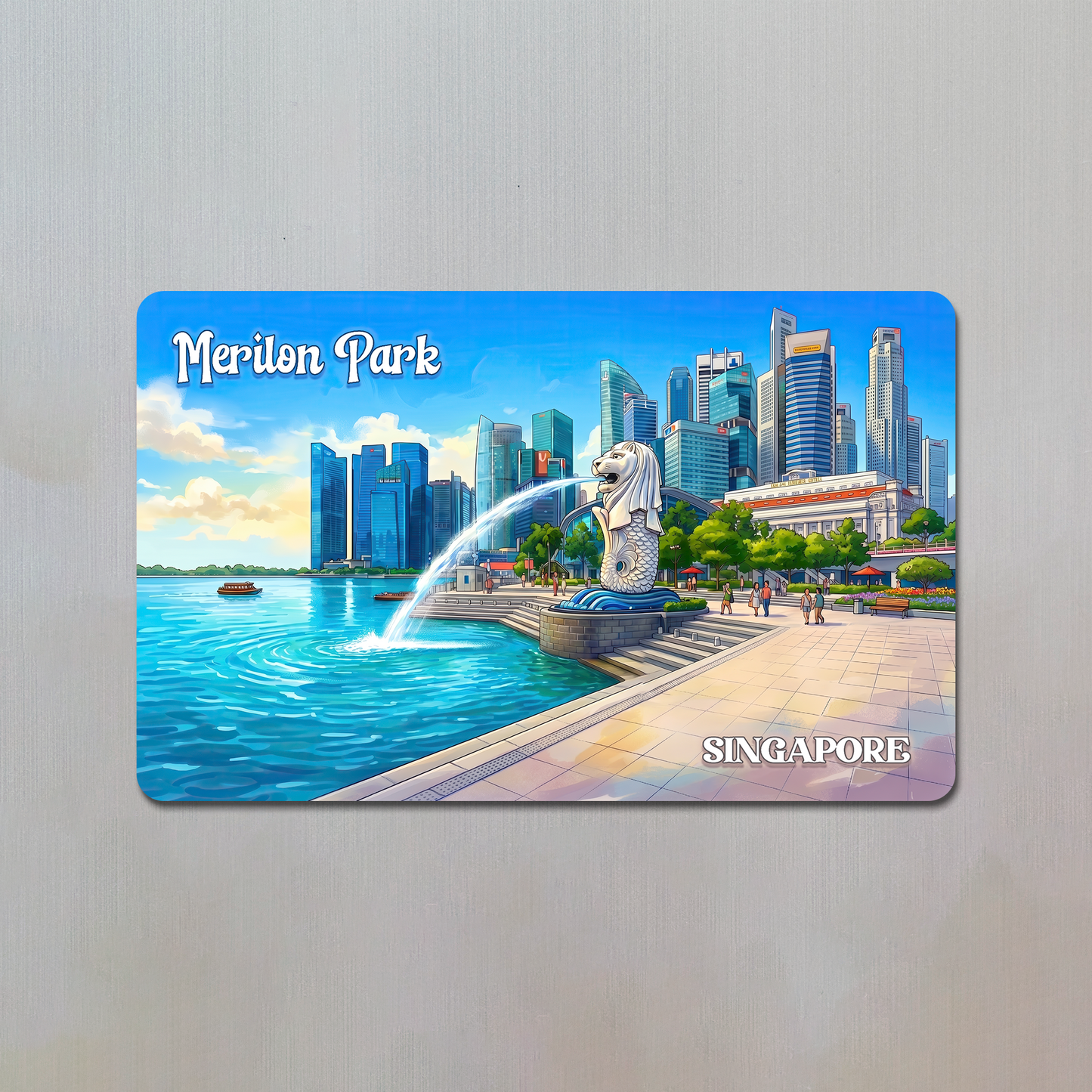 Merilon Park Singapore Fridge Magnet