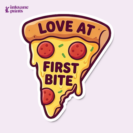 Love At First Bite Sticker
